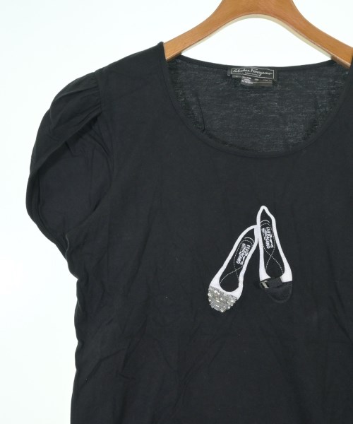 Salvatore Ferragamo（サルバトーレフェラガモ）Tシャツ・カットソー 黒 サイズ:L レディース/2200640120399