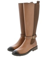 Salvatore Ferragamo（サルバトーレフェラガモ）ブーツ 茶 サイズ:8(25.5cm位) レディース/2200652417166