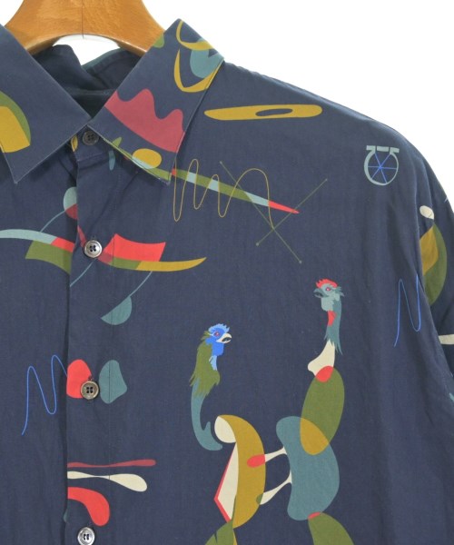 Salvatore Ferragamo（サルバトーレフェラガモ）カジュアルシャツ 紺 サイズ:L メンズ/2200650618046