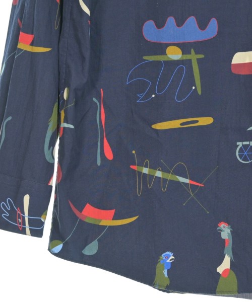 Salvatore Ferragamo（サルバトーレフェラガモ）カジュアルシャツ 紺 サイズ:L メンズ/2200650618046