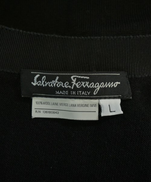 Salvatore Ferragamo（サルバトーレフェラガモ）カーディガン 黒 サイズ:L レディース/2200652865011