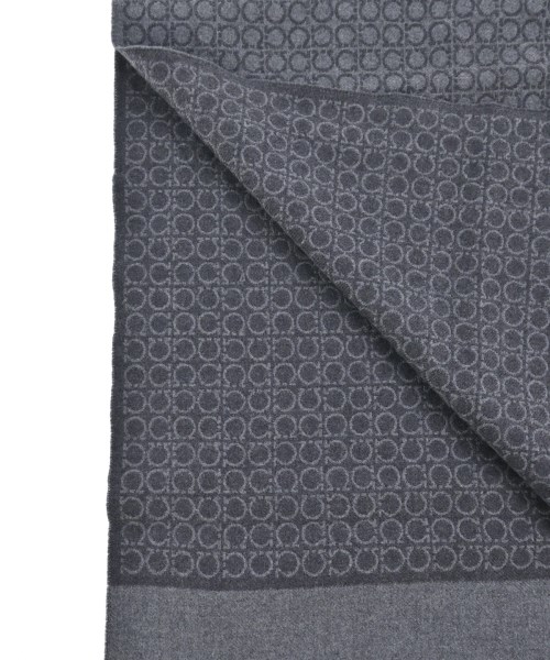 Salvatore Ferragamo（サルバトーレフェラガモ）マフラー グレー サイズ:- メンズ/2200638956238