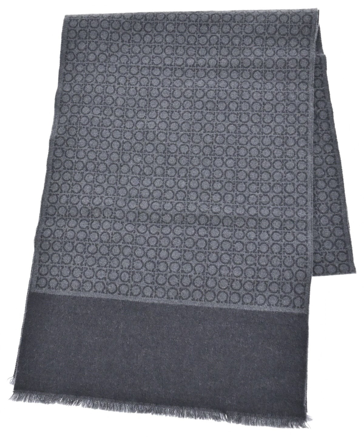 Salvatore Ferragamo（サルバトーレフェラガモ）マフラー グレー