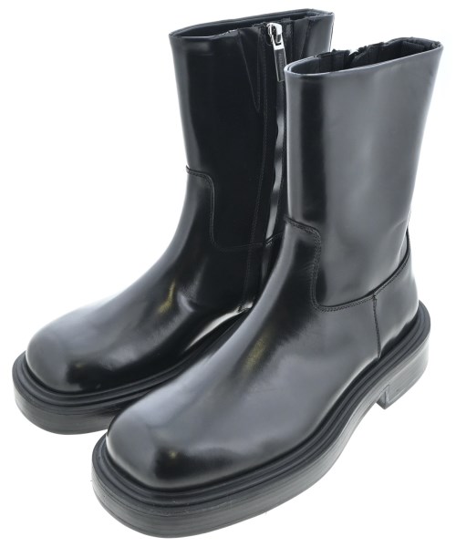 Salvatore Ferragamo(サルバトーレフェラガモ)ブーツ 黒 サイズ:7(24.5cm位)/2200645702019