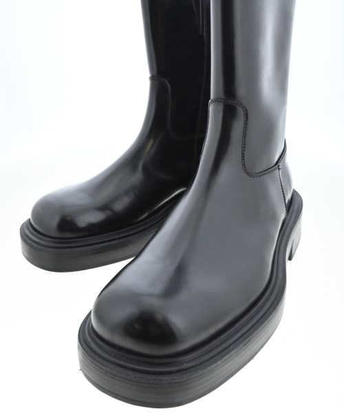 Salvatore Ferragamo（サルバトーレフェラガモ）ブーツ 黒 サイズ:7(24.5cm位) レディース/2200645702019