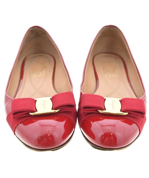 Salvatore Ferragamo（サルバトーレフェラガモ）パンプス 赤 サイズ:7(24.5cm位) レディース/2200654072080