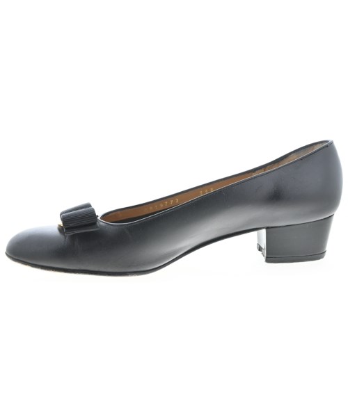 Salvatore Ferragamo（サルバトーレフェラガモ）パンプス 黒 サイズ:5 1/2(23cm位) レディース/2200698674400