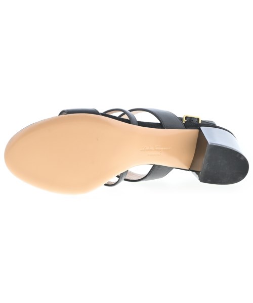 Salvatore Ferragamo（サルバトーレフェラガモ）サンダル 黒 サイズ:6 1/2(24cm位) レディース/2200701929503