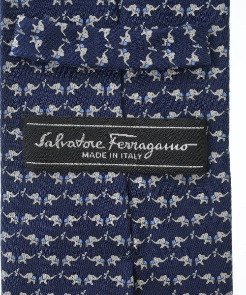Salvatore Ferragamo（サルバトーレフェラガモ）ネクタイ 紺 サイズ:- メンズ/2200700107025