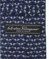 Salvatore Ferragamo（サルバトーレフェラガモ）ネクタイ 紺 サイズ:- メンズ/2200700107025