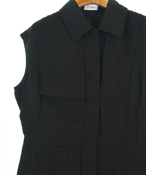 Salvatore Ferragamo（サルバトーレフェラガモ）ワンピース 黒 サイズ:44(L位) レディース/2200703080011