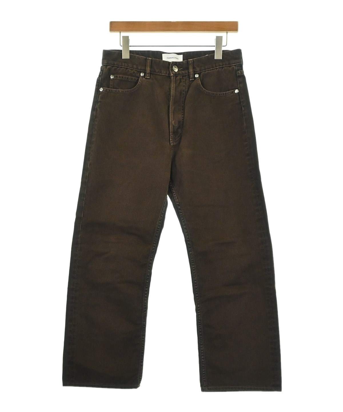新品タグ付き　Salvatore Ferragamo フェラガモ　パンツ Salvatore Ferragamo（サルバトーレフェラガモ）その他 茶 サイズ:46(M