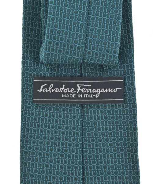 Salvatore Ferragamo（サルバトーレフェラガモ）ネクタイ 緑 サイズ:- メンズ/2200704642263