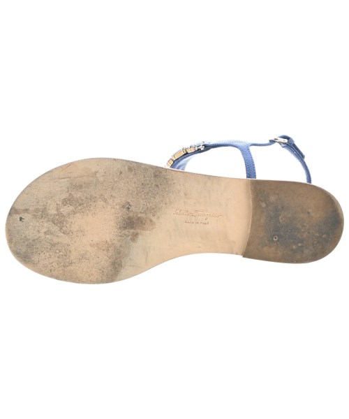 Salvatore Ferragamo（サルバトーレフェラガモ）サンダル 青 サイズ:7 1/2(25cm位) レディース/2200705697392