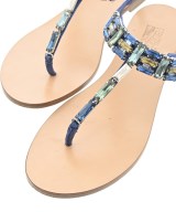 Salvatore Ferragamo（サルバトーレフェラガモ）サンダル 青 サイズ:7 1/2(25cm位) レディース/2200705697392