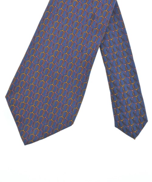 Salvatore Ferragamo（サルバトーレフェラガモ）ネクタイ 青 サイズ:- メンズ/2200698969414