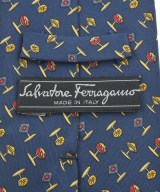 Salvatore Ferragamo（サルバトーレフェラガモ）ネクタイ 紺 サイズ:- メンズ/2200698969421