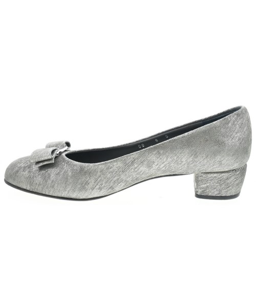 Salvatore Ferragamo（サルバトーレフェラガモ）パンプス グレー サイズ:8(25.5cm位) レディース/2200707666235