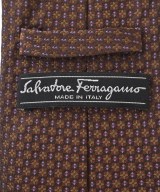 Salvatore Ferragamo（サルバトーレフェラガモ）ネクタイ 茶 サイズ:- メンズ/2200708296059