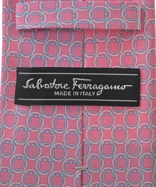 Salvatore Ferragamo（サルバトーレフェラガモ）ネクタイ ピンク サイズ:- メンズ/2200708296134