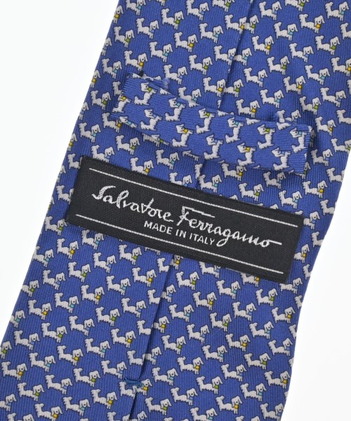 Salvatore Ferragamo（サルバトーレフェラガモ）ネクタイ 青 サイズ:- メンズ/2200709418061