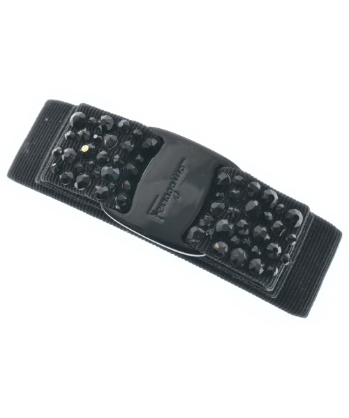 Salvatore Ferragamo(サルバトーレフェラガモ)ヘアアクセサリー 黒 サイズ:-/2200662693109