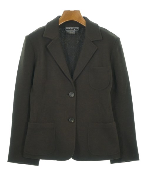 Salvatore Ferragamo(サルバトーレフェラガモ)ジャケット 茶 サイズ:S/2200656165070