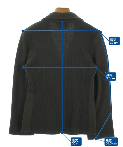 Salvatore Ferragamo（サルバトーレフェラガモ）ジャケット 茶 サイズ:S レディース/2200656165070