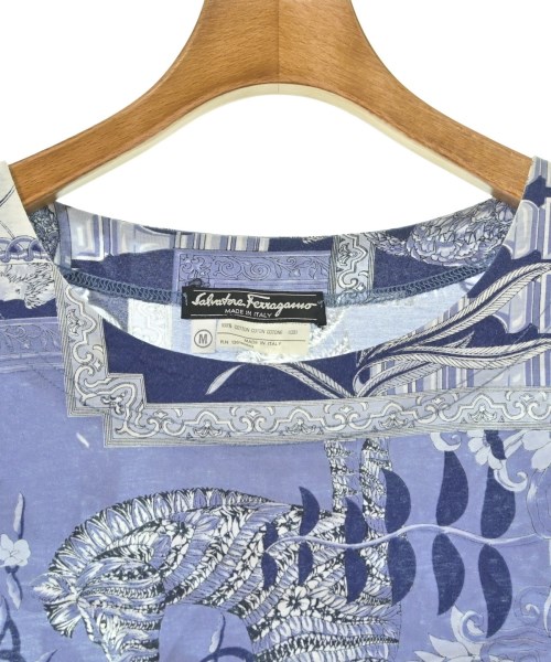 Salvatore Ferragamo（サルバトーレフェラガモ）Tシャツ・カットソー 青 サイズ:M レディース/2200662986034