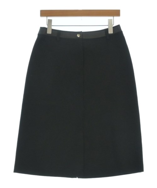 Salvatore Ferragamo(サルバトーレフェラガモ)ひざ丈スカート 黒 サイズ:M/2200663706112