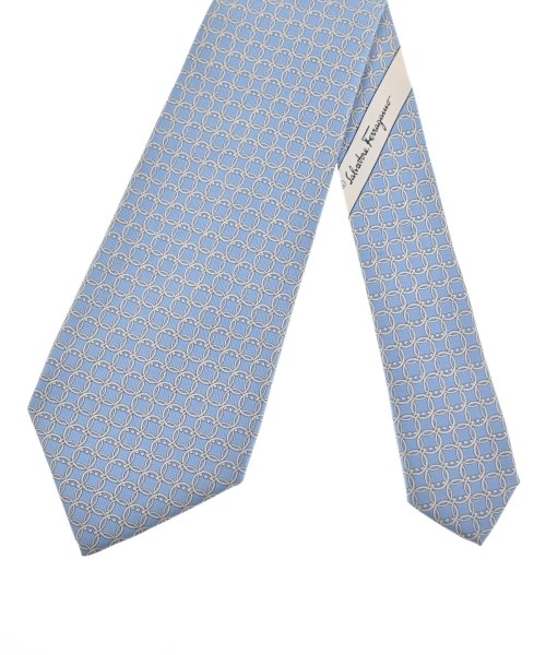 Salvatore Ferragamo（サルバトーレフェラガモ）ネクタイ 青 サイズ:- メンズ/2200660438238