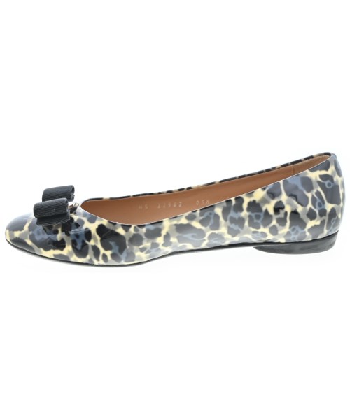 Salvatore Ferragamo（サルバトーレフェラガモ）バレエシューズ/オペラシューズ 黒 サイズ:6(23.5cm位) レディース/2200642522016