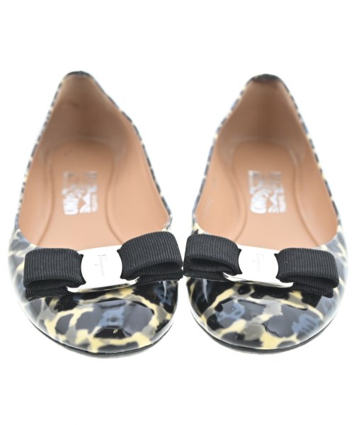 Salvatore Ferragamo（サルバトーレフェラガモ）バレエシューズ/オペラシューズ 黒 サイズ:6(23.5cm位) レディース/2200642522016