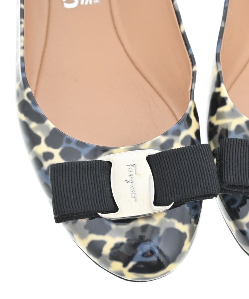 Salvatore Ferragamo（サルバトーレフェラガモ）バレエシューズ/オペラシューズ 黒 サイズ:6(23.5cm位) レディース/2200642522016