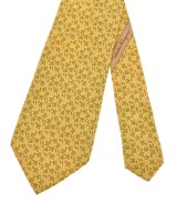 Salvatore Ferragamo（サルバトーレフェラガモ）ネクタイ 黄 サイズ:- メンズ/2200661679647