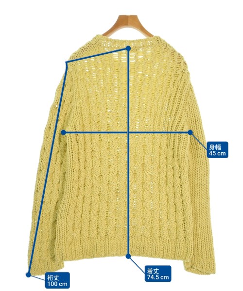Salvatore Ferragamo（サルバトーレフェラガモ）ニット・セーター 黄 サイズ:XL メンズ/2200664239015