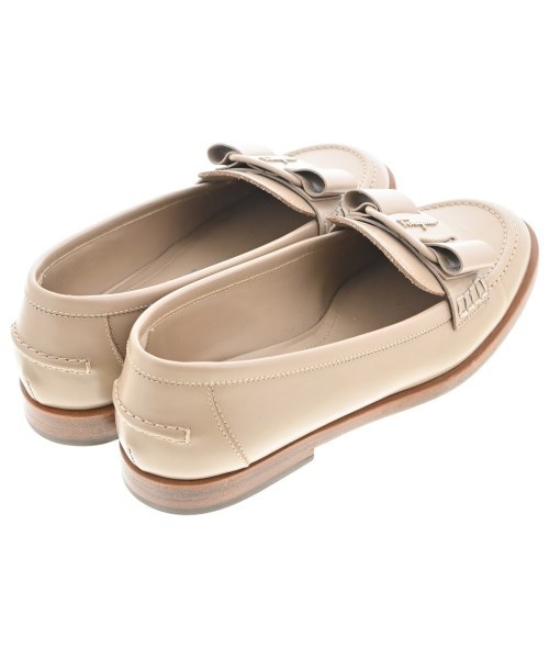 Salvatore Ferragamo（サルバトーレフェラガモ）ドレスシューズ/ローファー ベージュ サイズ:7(24.5cm位) レディース/2200664441012
