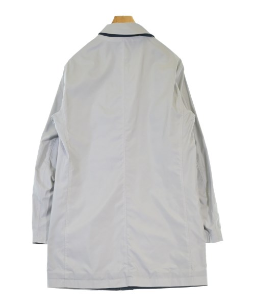 Salvatore Ferragamo（サルバトーレフェラガモ）ステンカラーコート 紺 サイズ:48(L位) メンズ/2200664694081