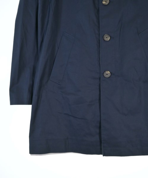 Salvatore Ferragamo（サルバトーレフェラガモ）ステンカラーコート 紺 サイズ:48(L位) メンズ/2200664694081