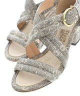 Salvatore Ferragamo（サルバトーレフェラガモ）サンダル グレー サイズ:4(21.5cm位) レディース/2200665015014
