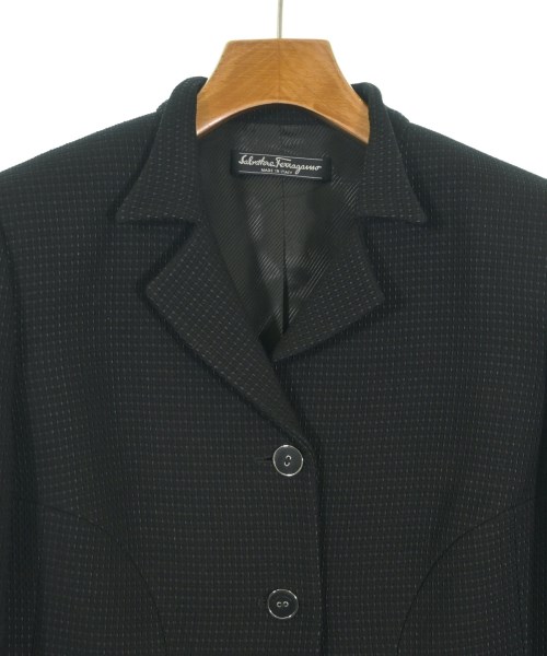 Salvatore Ferragamo（サルバトーレフェラガモ）テーラードジャケット 黒 サイズ:-(L位) レディース/2200661992036