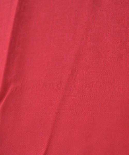 Salvatore Ferragamo（サルバトーレフェラガモ）ストール 赤 サイズ:- レディース/2200663363162