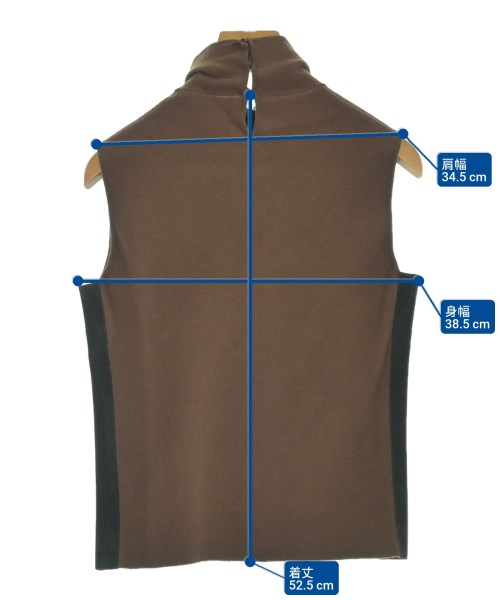 Salvatore Ferragamo（サルバトーレフェラガモ）ブラウス 茶 サイズ:S レディース/2200665391125