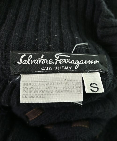Salvatore Ferragamo（サルバトーレフェラガモ）ニット・セーター 黒 サイズ:S レディース/2200665391163