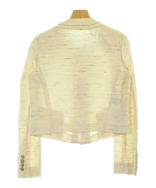 Salvatore Ferragamo（サルバトーレフェラガモ）ノーカラージャケット ベージュ サイズ:40(M位) レディース/2200665391170