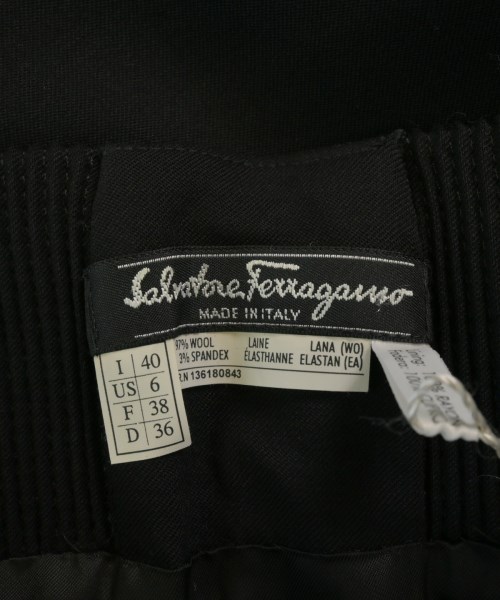 Salvatore Ferragamo（サルバトーレフェラガモ）ロング・マキシ丈スカート 黒 サイズ:40(M位) レディース/2200665391194