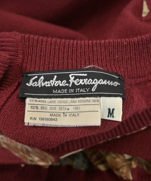 Salvatore Ferragamo（サルバトーレフェラガモ）ニット・セーター 赤 サイズ:M レディース/2200668200011