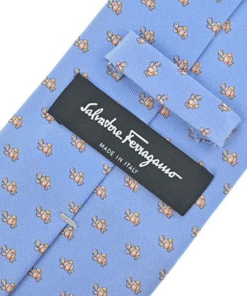 Salvatore Ferragamo（サルバトーレフェラガモ）ネクタイ 青 サイズ:- メンズ/2200669123289
