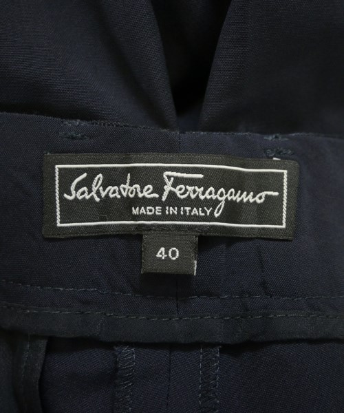 Salvatore Ferragamo（サルバトーレフェラガモ）スラックス 紺 サイズ:40(M位) レディース/2200669510188