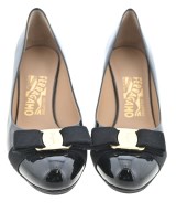 Salvatore Ferragamo（サルバトーレフェラガモ）パンプス 黒 サイズ:6(23.5cm位) レディース/2200669512038